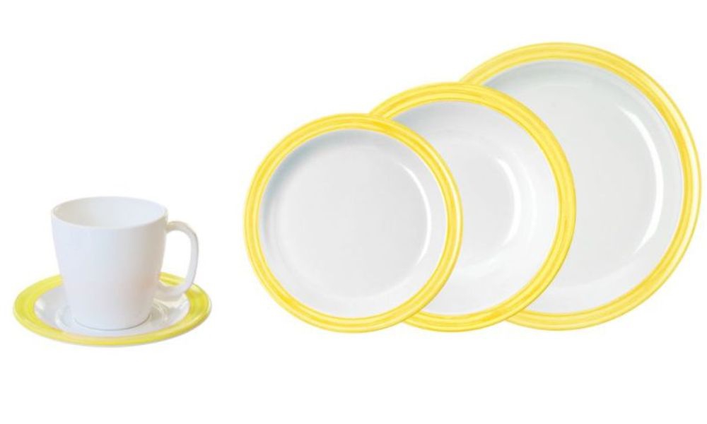 Waca Familiy 4 Set Bistro Gelb 20-teilig