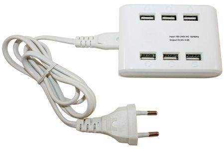 230V USB Ladegerät 4.8 A