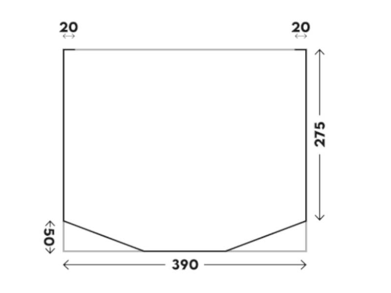 Luftvorzelt Soul 390x275cm