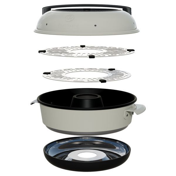 mobiler Backofen mit Spezialglasdeckel