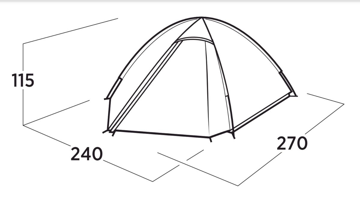 3 Personen Kuppelzelt Rondane 3