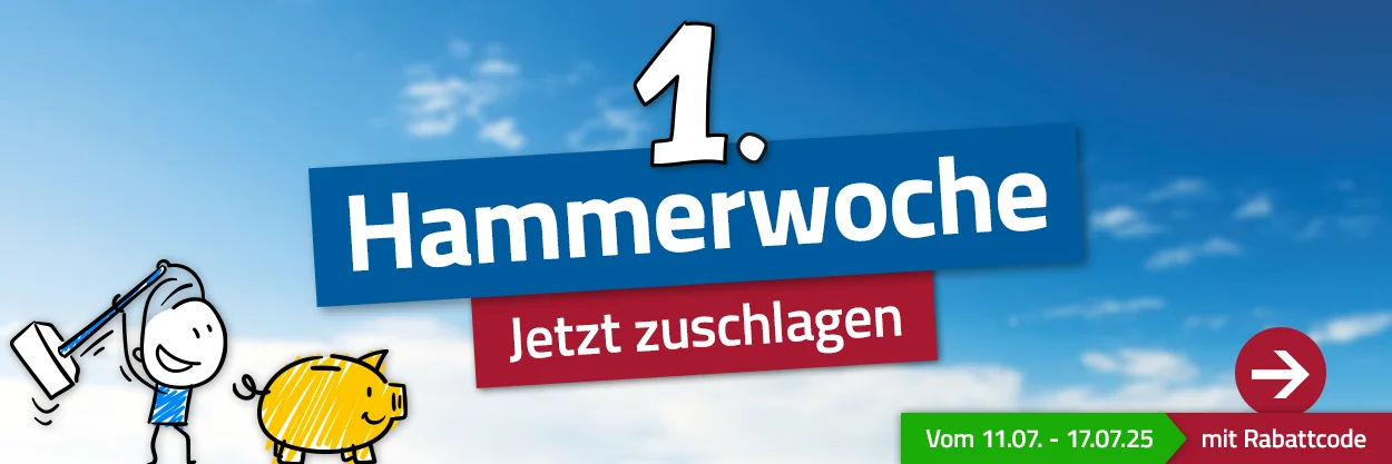 Hammerwoche 1 bis zum 17.07.2025