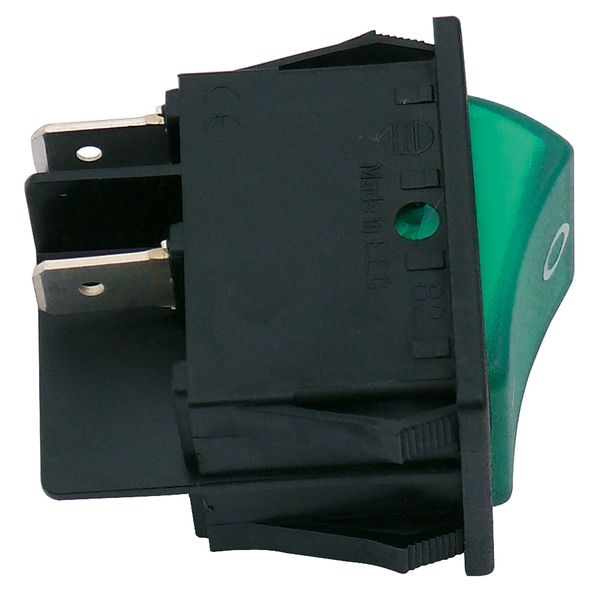 Wippschalter zu 230 Volt, grün für Dometic-Kühlschränke