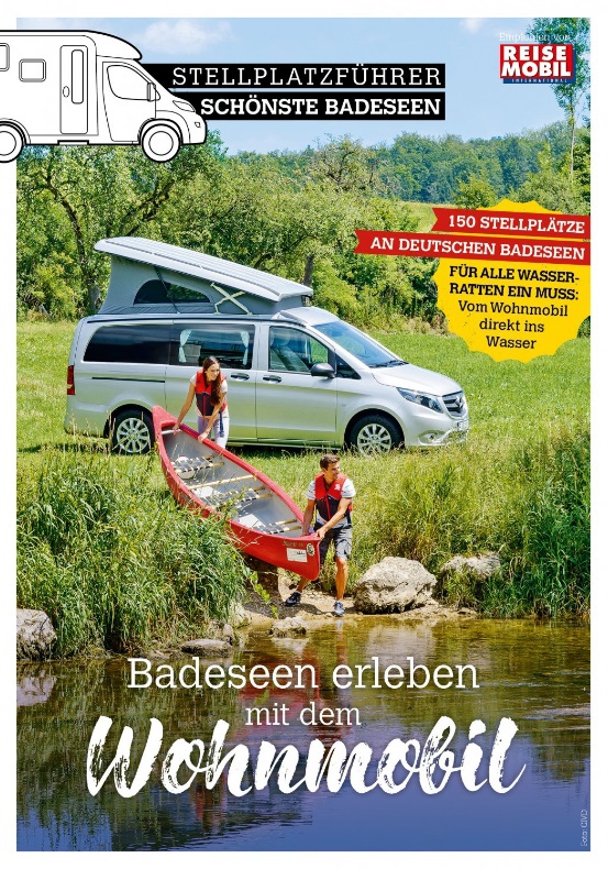 Stellplatzführer Schönste Badeseen