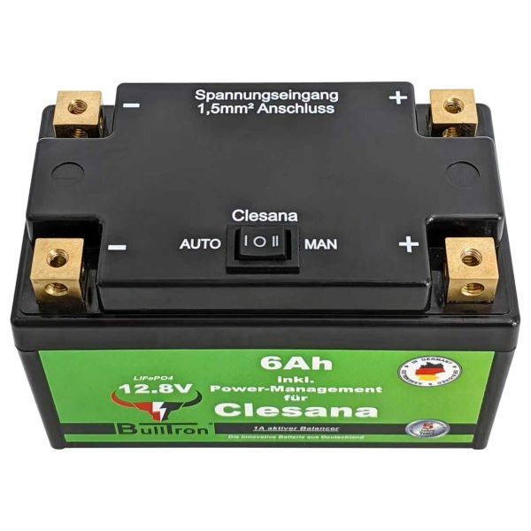 Lithium-Batterie für Clesana C1 – 6 Ah