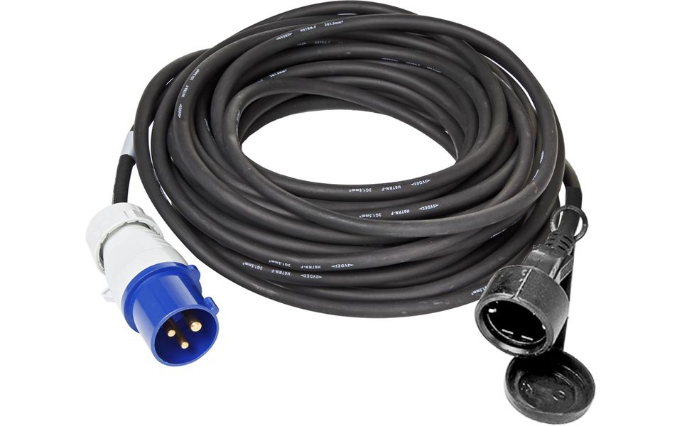 CEE/Schuko Adapterkabel 3x1,5² 25m
