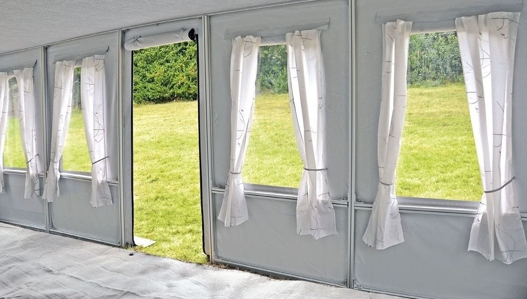 Freistehendes Dauerstandzelt Egeskov Sondermodell 680 x 300 cm