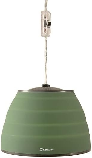 Faltbare Hängelampe Leonis Lux Shadow Green 230V