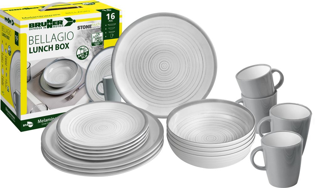 Geschirrset Bellagio 16-teilig