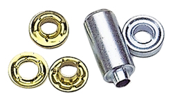 Ösen-Set 8 mm mit Montierwerkzeug und Locheisen
