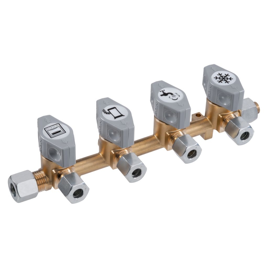 Verteilerblock DSV-AB4