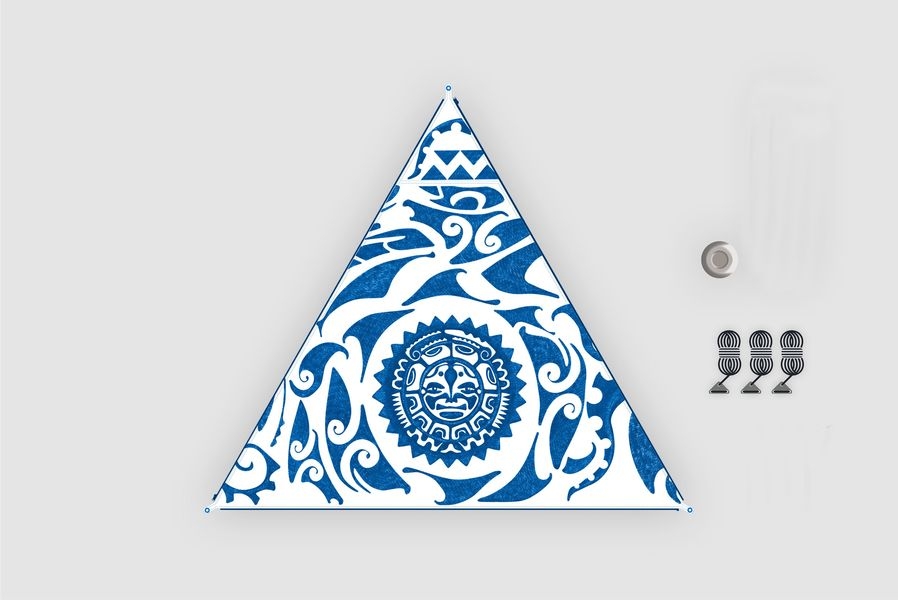 Verbindbares Sonnensegel „Zip-Canvas“