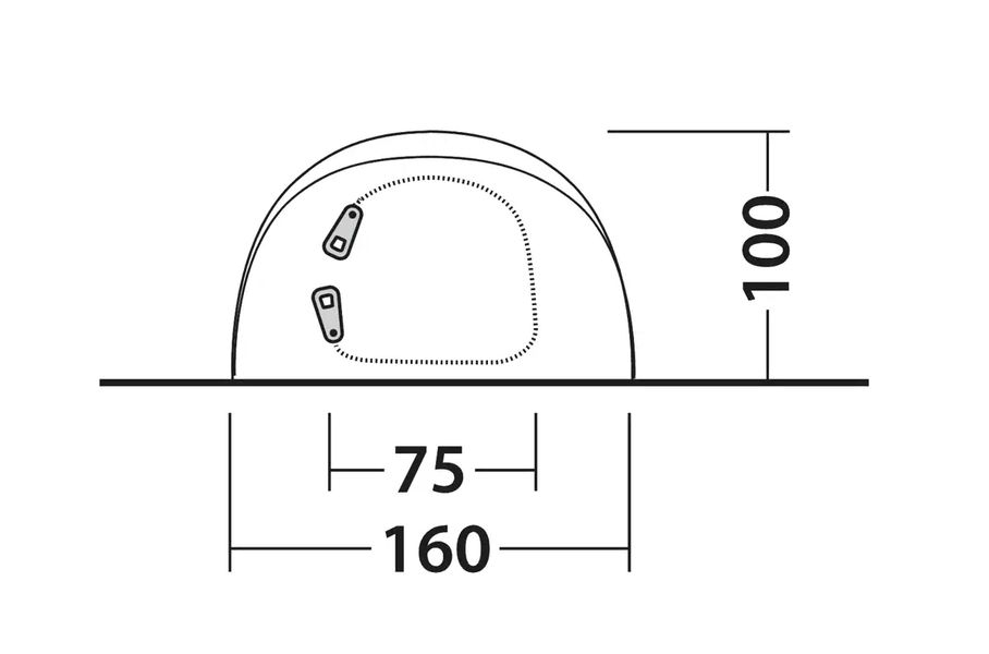 2 Personen Pop-up Zelt Nexion 2 Forest 2 Personen Pop-up Zelt Nexion 2 Forest