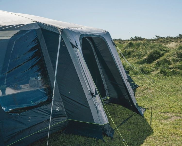 6 Personen Tunnelzelt Montana 6 Air inkl. Teppich und Unterlage