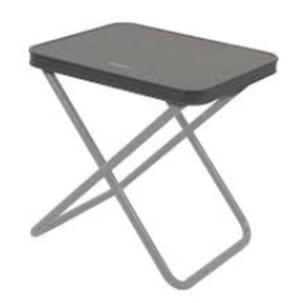 Hockerplatte Stola XL, anthrazit