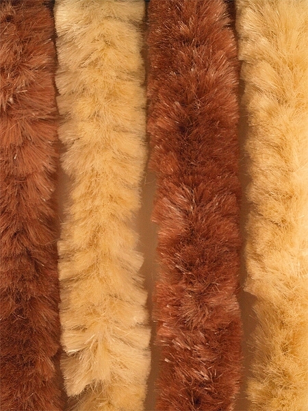 Türvorhang 56x205 cm braun/beige