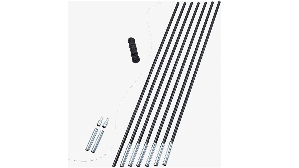 Reparatur-Set Fiberglasgestänge  Pole DIY Set 9.5 mm