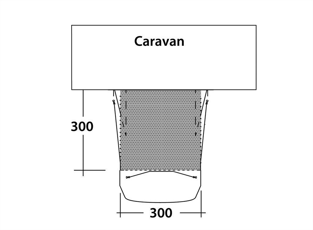 Luftzelte Continental Carpet Amber 300SA - Ausstellungsstück -