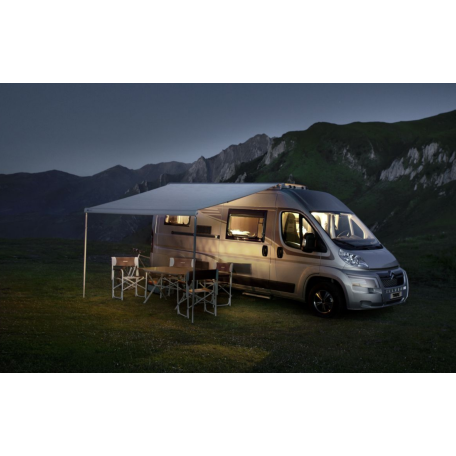 Markisenset Omnistor 6300 für Fiat Ducato ab 07/2006, anthrazit, 4 x 2,5 m