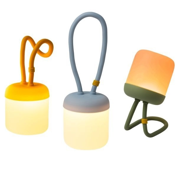 wiederaufladbare Leuchte Floppy – flexible Campinglaterne mit Silikongriff