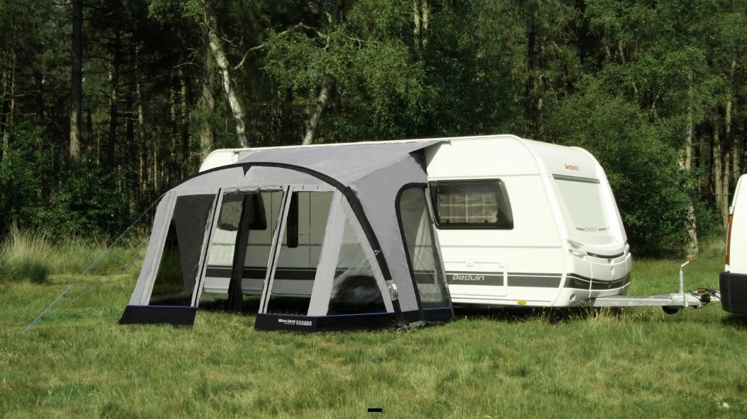Westfield Luftzelt Dorado XL 375 x 250cm Umtausch/Flicken im Dach