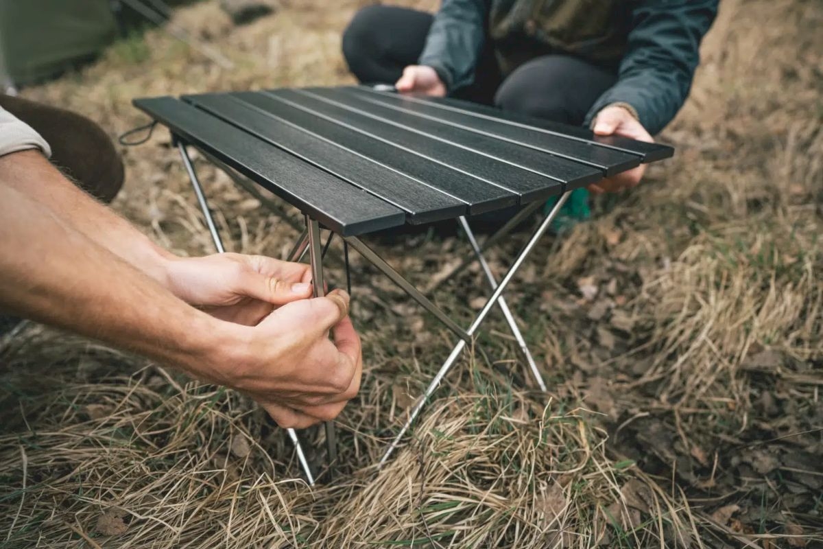Klappbarer Tisch Adventure Aluminium Table S