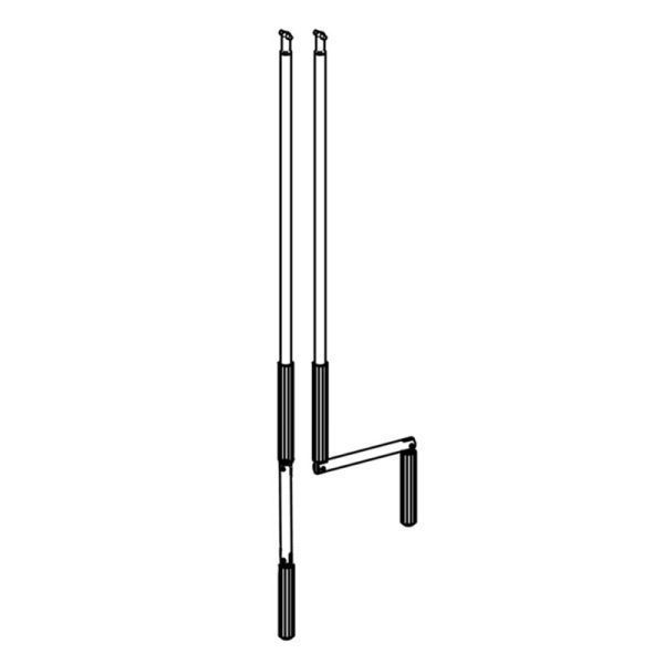 Kurbel für Omnistor ab Bj. 1992, Länge 130 - 190 cm