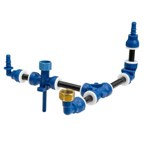 Winkelverbinder mit Verschraubung 1/2“ Uniquick-Frischwassersystem