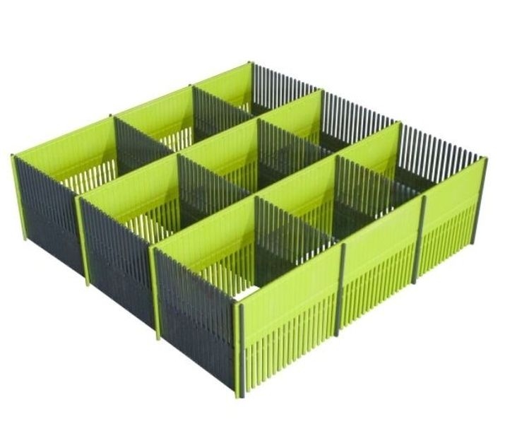 Stauleiste 100 MAXXI lime, dunkelgrau