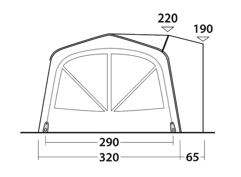 Busvorzelt Jones M PowerAir