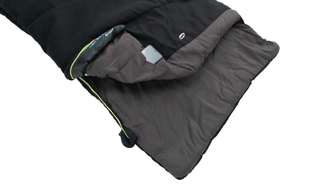 Deckenschlafsack Celebration Lux Schwarz