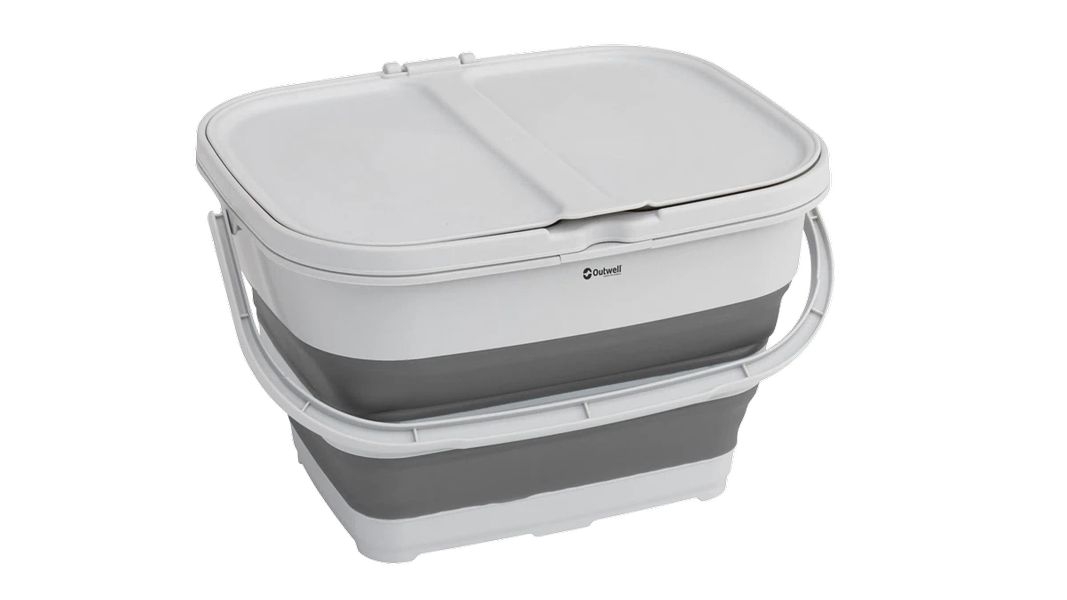 Collaps recycelter Korb Grey Mist