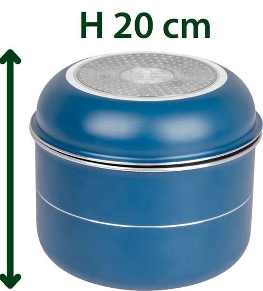 Kochtopf-Set Carezza Spacemaster Ø 22cm Vacublock