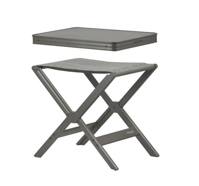 Faltbarer Hocker Dynamic Elegance mit Tischplatte