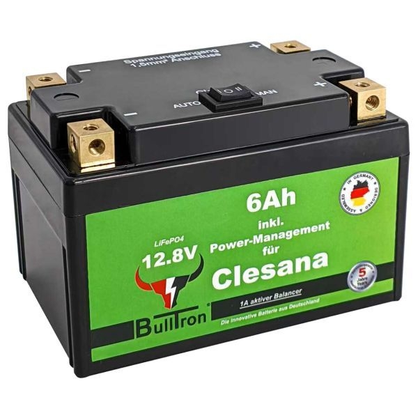 Lithium-Batterie für Clesana C1 – 6 Ah