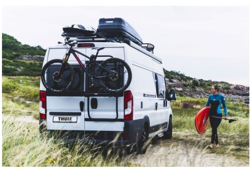 Fahrradträger Elite Van XT für Fiat Ducato ab Bj. 2006/07, schwarz