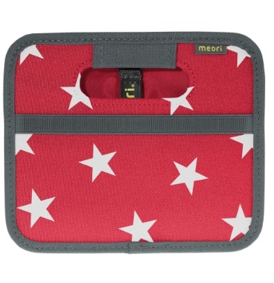 Faltbox Meori Mini, Hibiskus Rot, Sterne