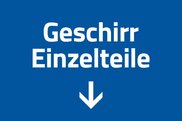 Text: Geschirr Einzelteile