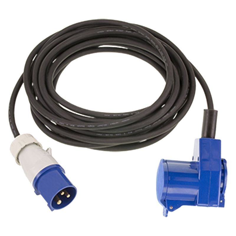 CEE Adapterkabel 3x1.5² 20m Winkelkupplung