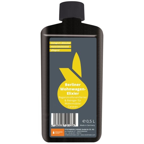 Wohnwagen- und Reisemobilreiniger Berliner Elixier 500 ml