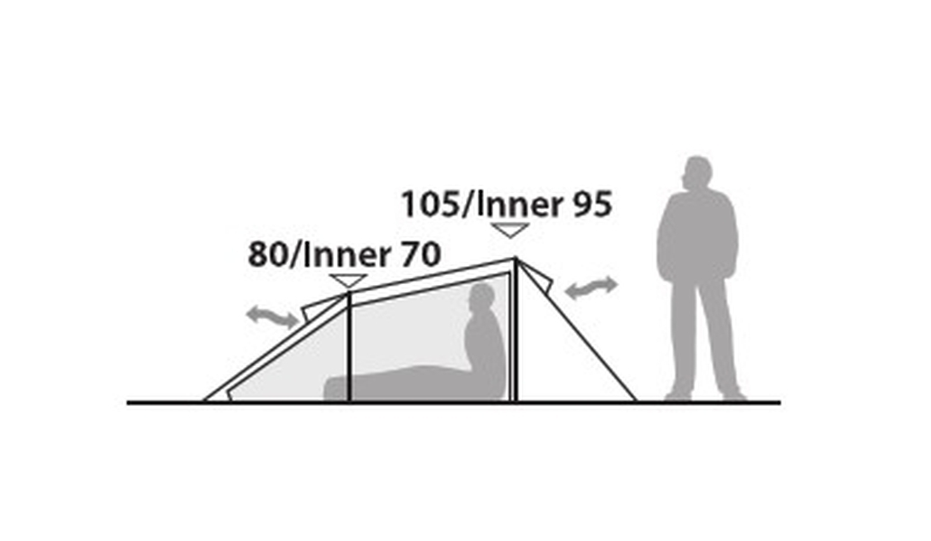 Trekkingzelt Arch 2 Ausstellungsstück