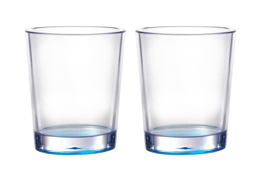 Set Multiglas Color Antislip Farbe: blau