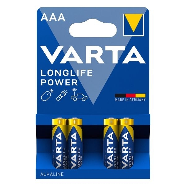 VARTA Longlife Power Batterien  AAA BL3