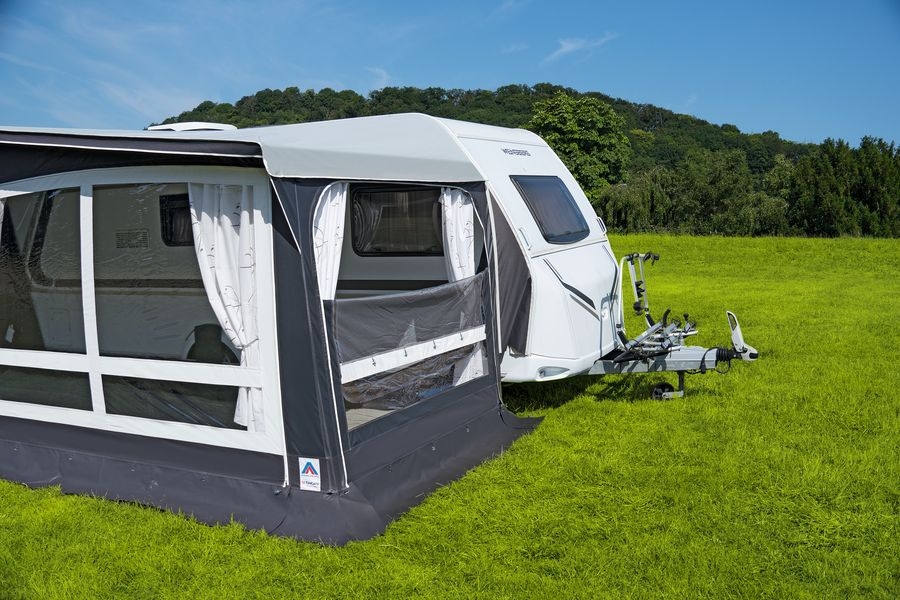 Reise- und Saison Vorzelt Bozen Gr. 5 Uml. 841-875 cm Tiefe 240 cm