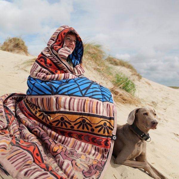 Vanlife Schlafsack Bentcho Africa Druck
