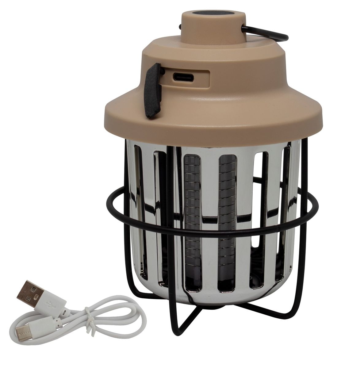 Kompakte Mückenlampe im Retrolook