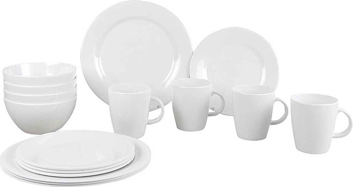 Geschirr-Set 16 tlg. Edelweiss
