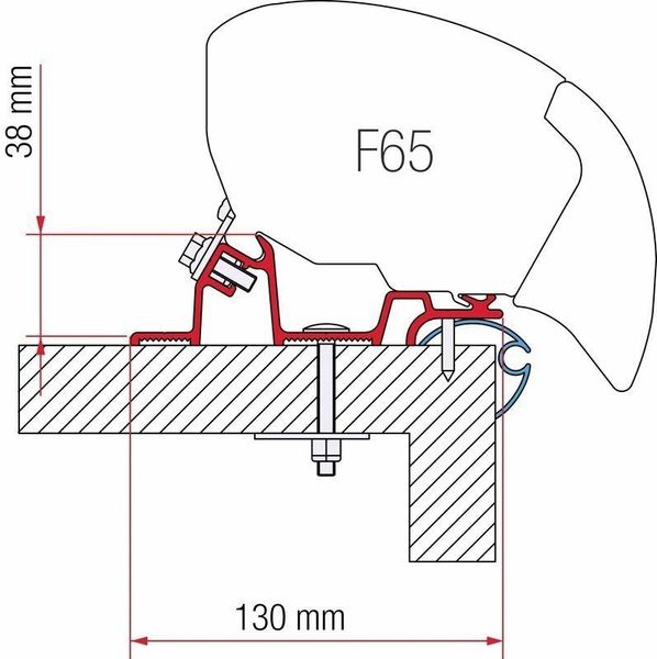 Kit Caravan Standard Adapter F65