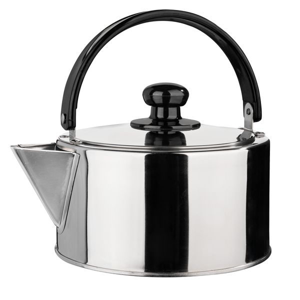 Wasserkessel Edelstahl 2,5 l, Induktionsgeeignet
