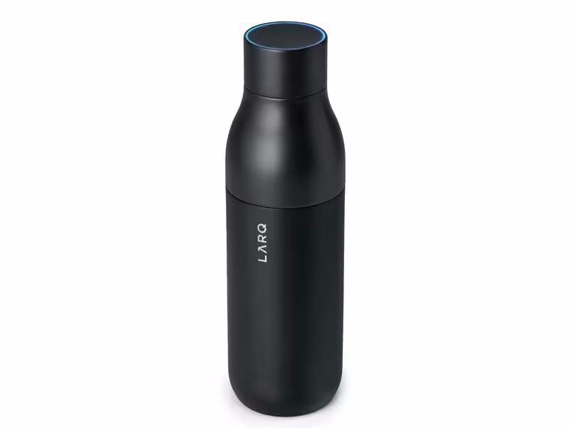 Selbstreinigende Thermoflasche 740 ml Obsidian Black